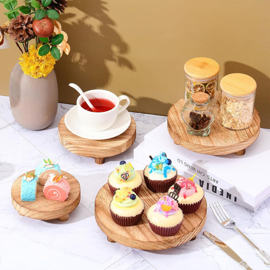 assorted wooden riser-sold separately