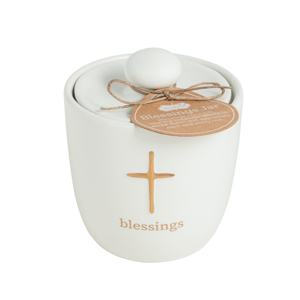 Cross Blessing Jar