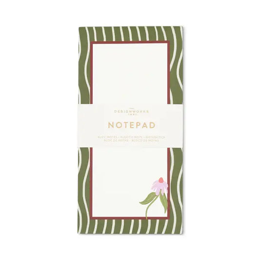 Floral List Pad- Coneflower