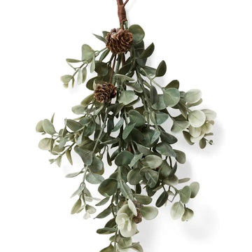 Faux Teardrop Leaf Eucalyptus -  10x15