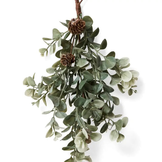Faux Teardrop Leaf Eucalyptus -  10x15