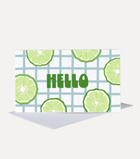 Bergamot Plaid  Mini Notes=-Hello