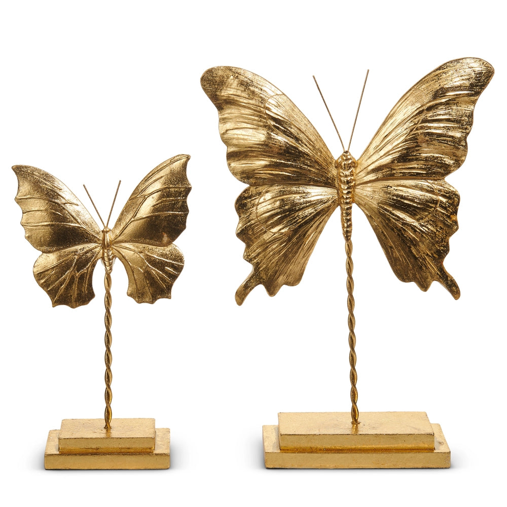 Gilded Butterflies on Stand-small only