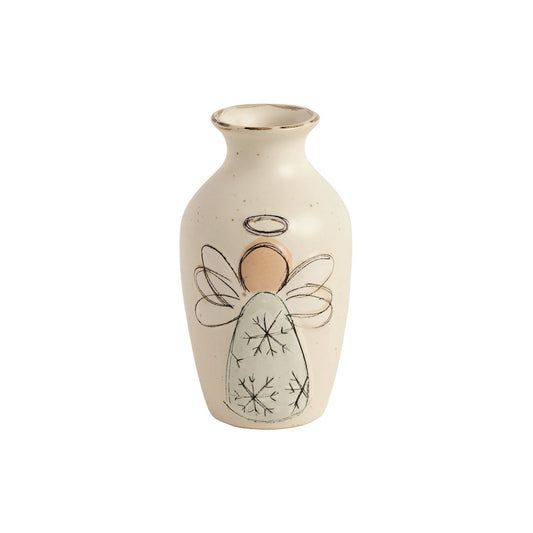 Green Angel Bud Vase