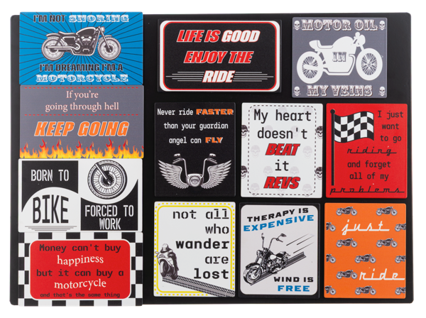 Biker Bros and Babes Magnet (sold separately)