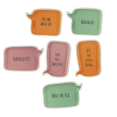 Ceramic Inspirational Trinket Dishes
