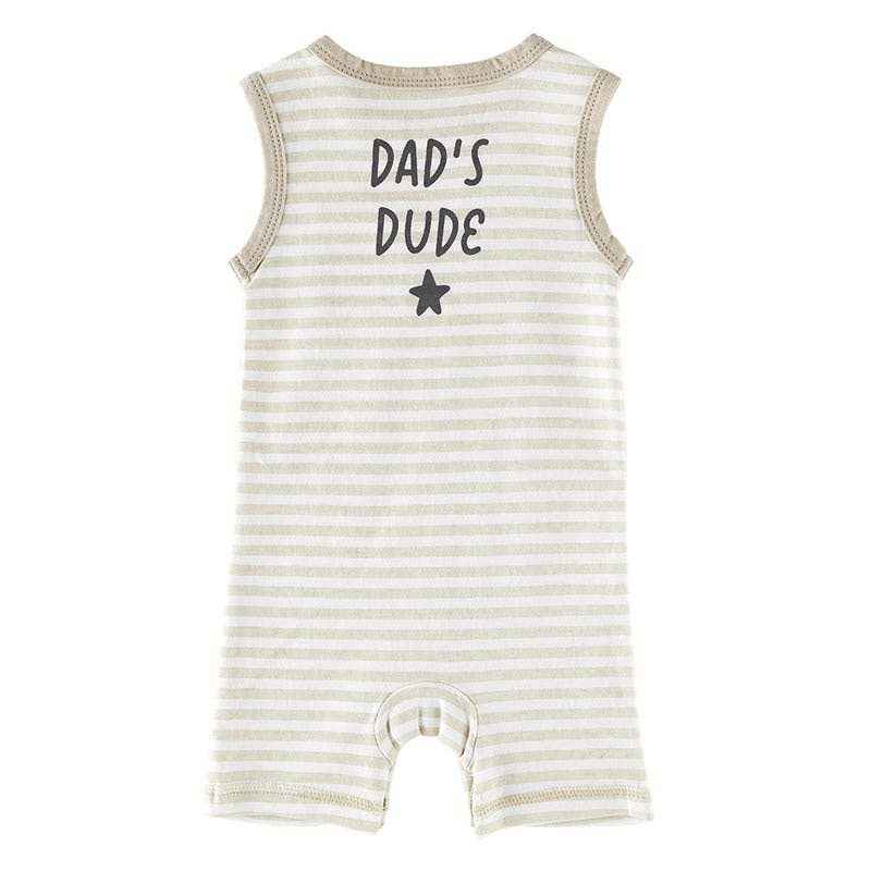 Tank Romper - Dad's Dude: 3-6M