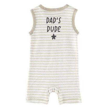 Tank Romper - Dad's Dude: 3-6M