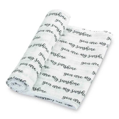 LollyBanks - You Are My Sunshine Baby Muslin Swaddle Blanket