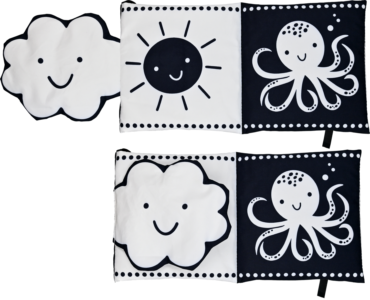 What Does Baby See? Soft Cloth Book