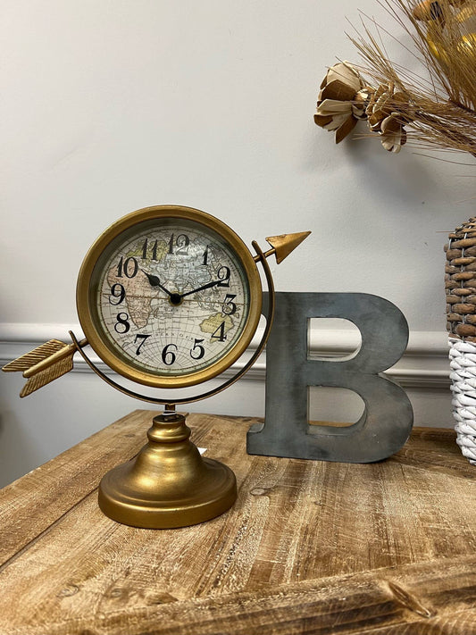 Vintage Style Table Top Clock