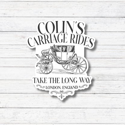 Oily Graphic Creations - Carriage Rides- Bridgerton Stickers/Magnet