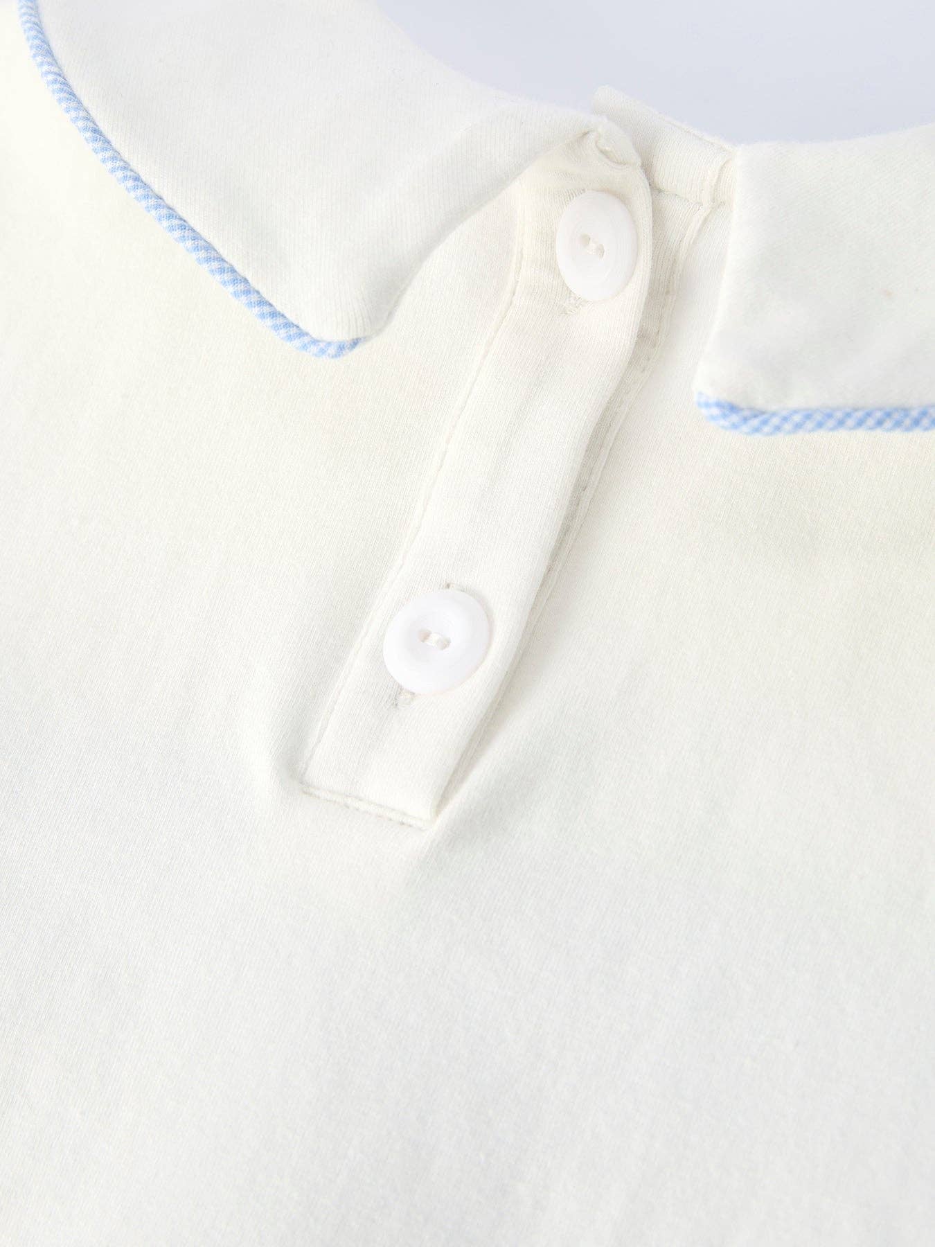 Blue Smocked Church Christ Bishop Christening Toddler Set: 2