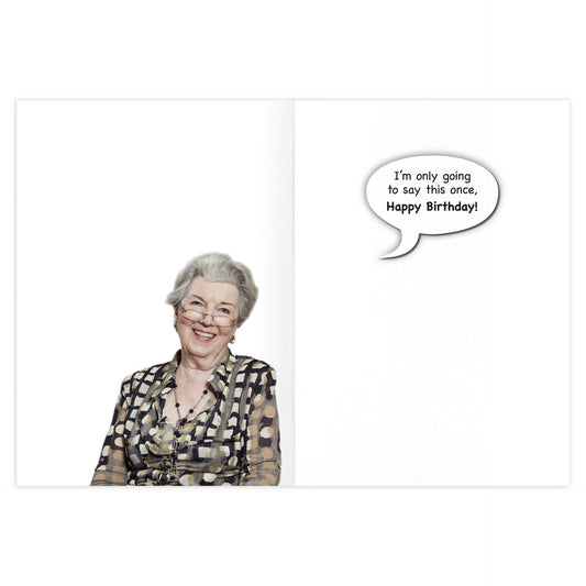 Words A Day Birthday Card