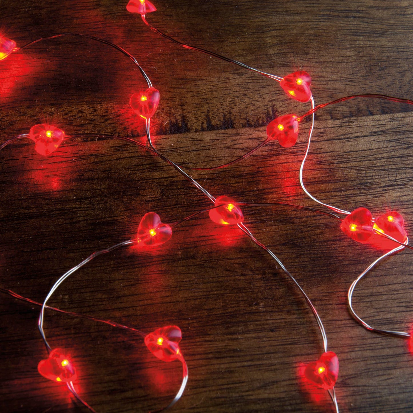 Heart Wire Light Set