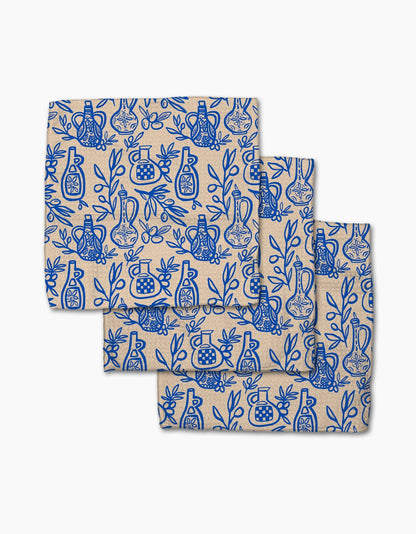 Mediterranean Pour Dishcloth Set