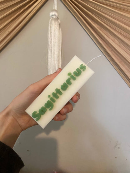 Sagittarius Candle