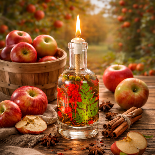 Bushel Basket Oil Candle