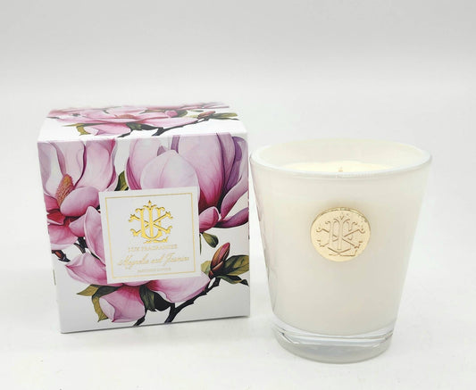 Magnolia and Jasmine 8 oz Designer Box Candle
