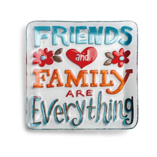 Friends Family Sq Plate
