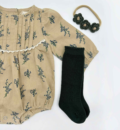 Mabel Long Sleeve Romper