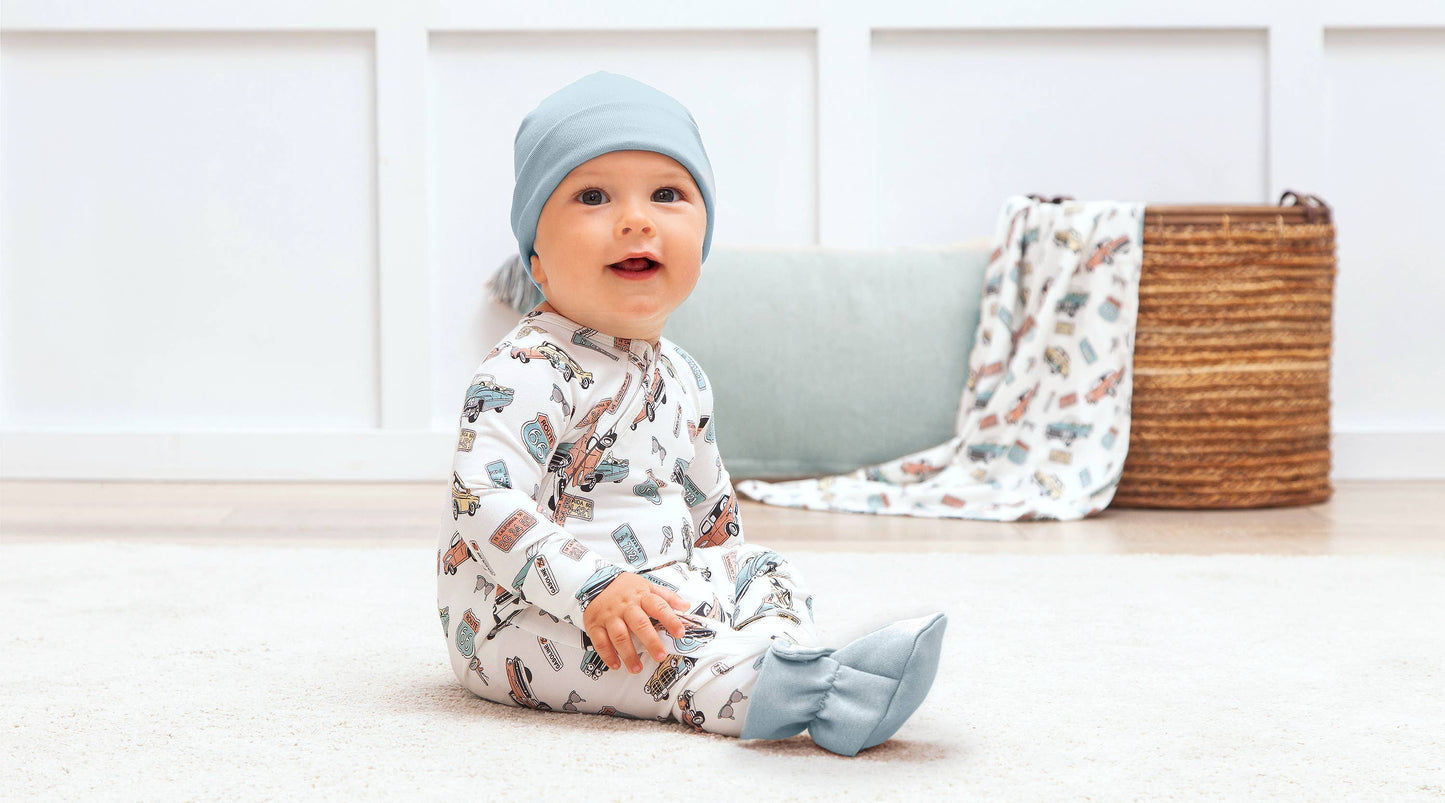 Baby Zipper Romper – Route 66 Classic