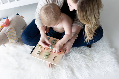 Wooden Numbers Puzzle