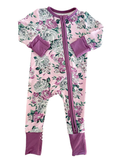 2-Way Zip Romper, Blissful Blossoms: 18 - 24 mo.