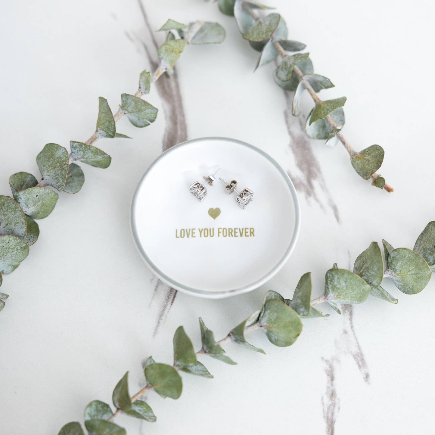 Love You Forever - 2.5" Trinket Dish