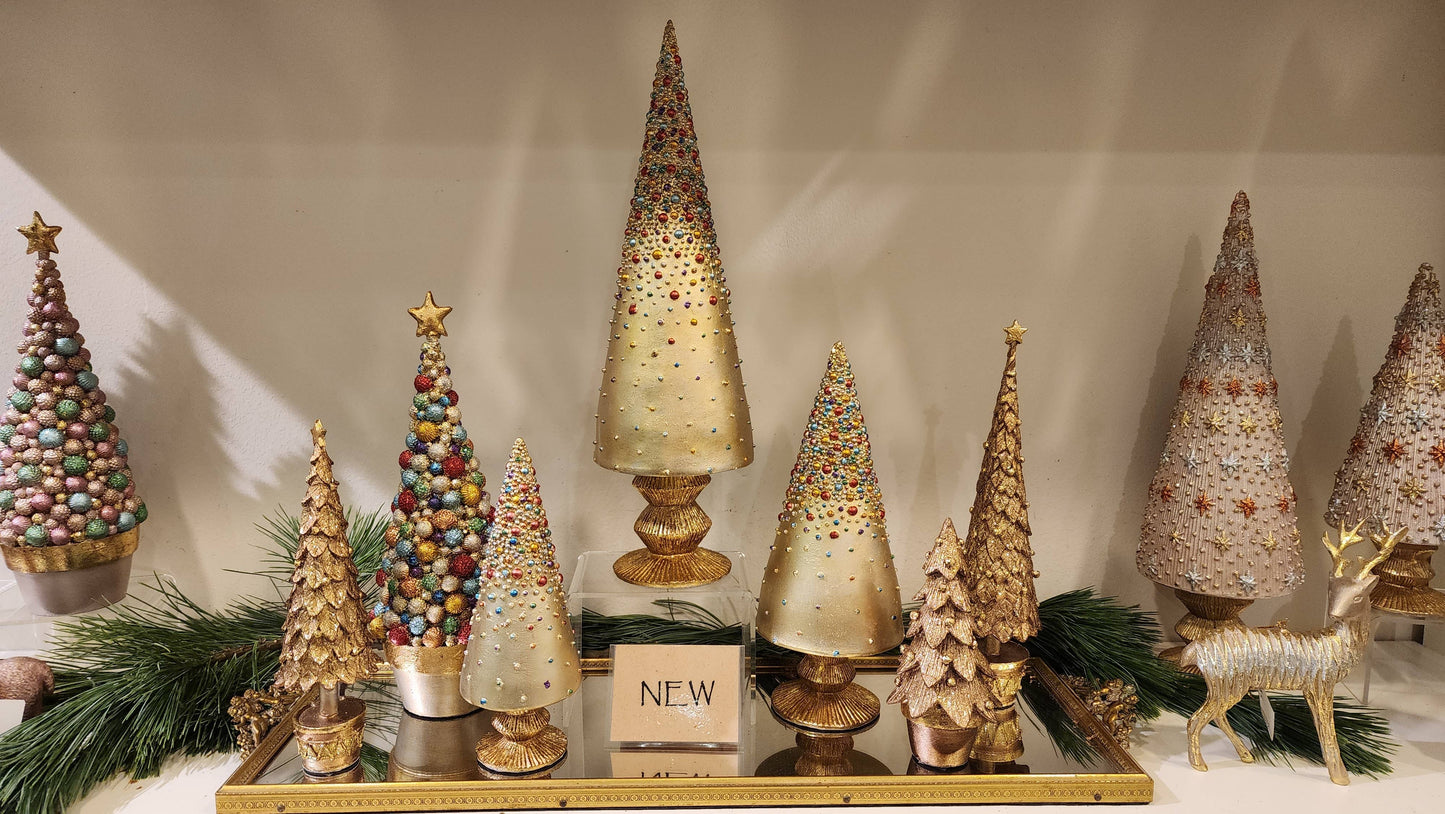 Bedazzled Cone Tree (Prism) ~ Sold Separately