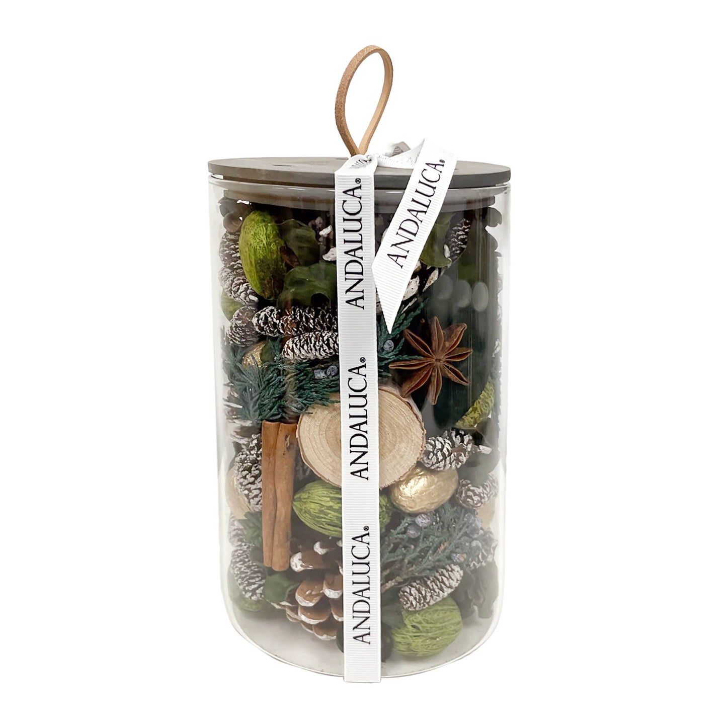 Botanical Holiday Forest Potpourri  in Jar