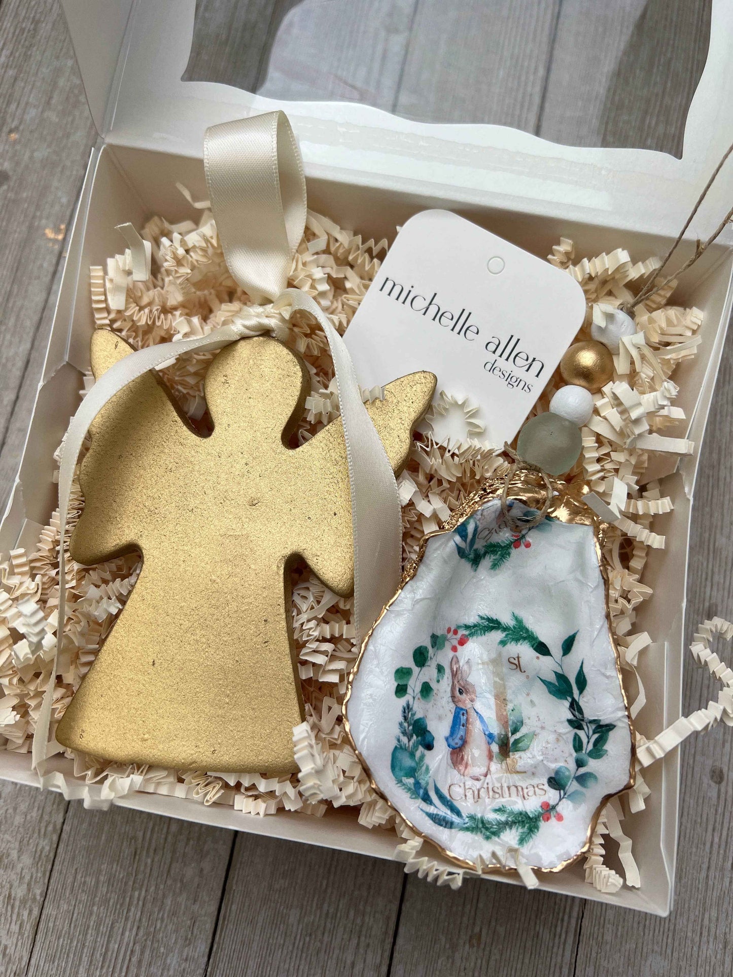 First Christmas Gift Box: Burgundy