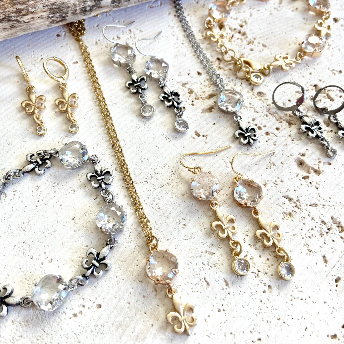 Fleur de lis bracelet French jewelry louisana Quebec  UK