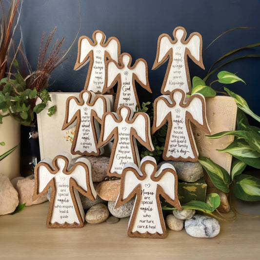Standing Angel Plaques
