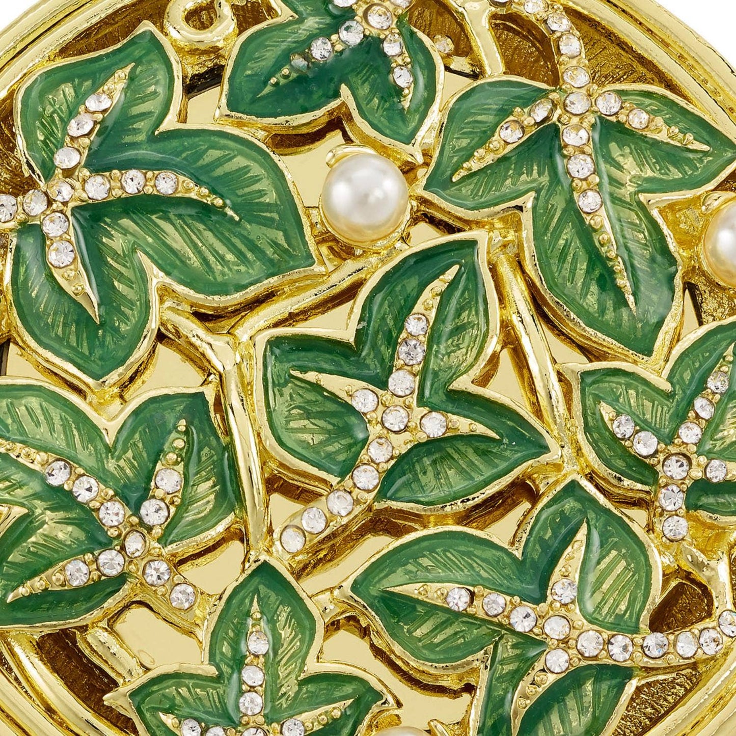 Ivy Compact | Green Compact | Gold Compact |