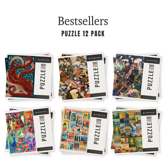 PUZZLE PACK Bestsellers Series 1, Set of 12 Puzzles