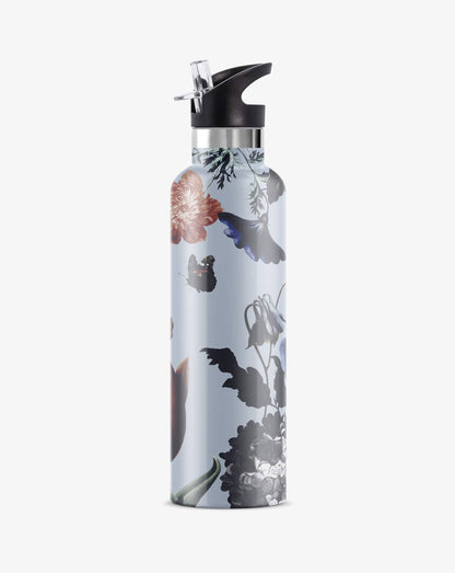 Nordic Fleur – Morning Glory Insulated Water Bottle | 25oz