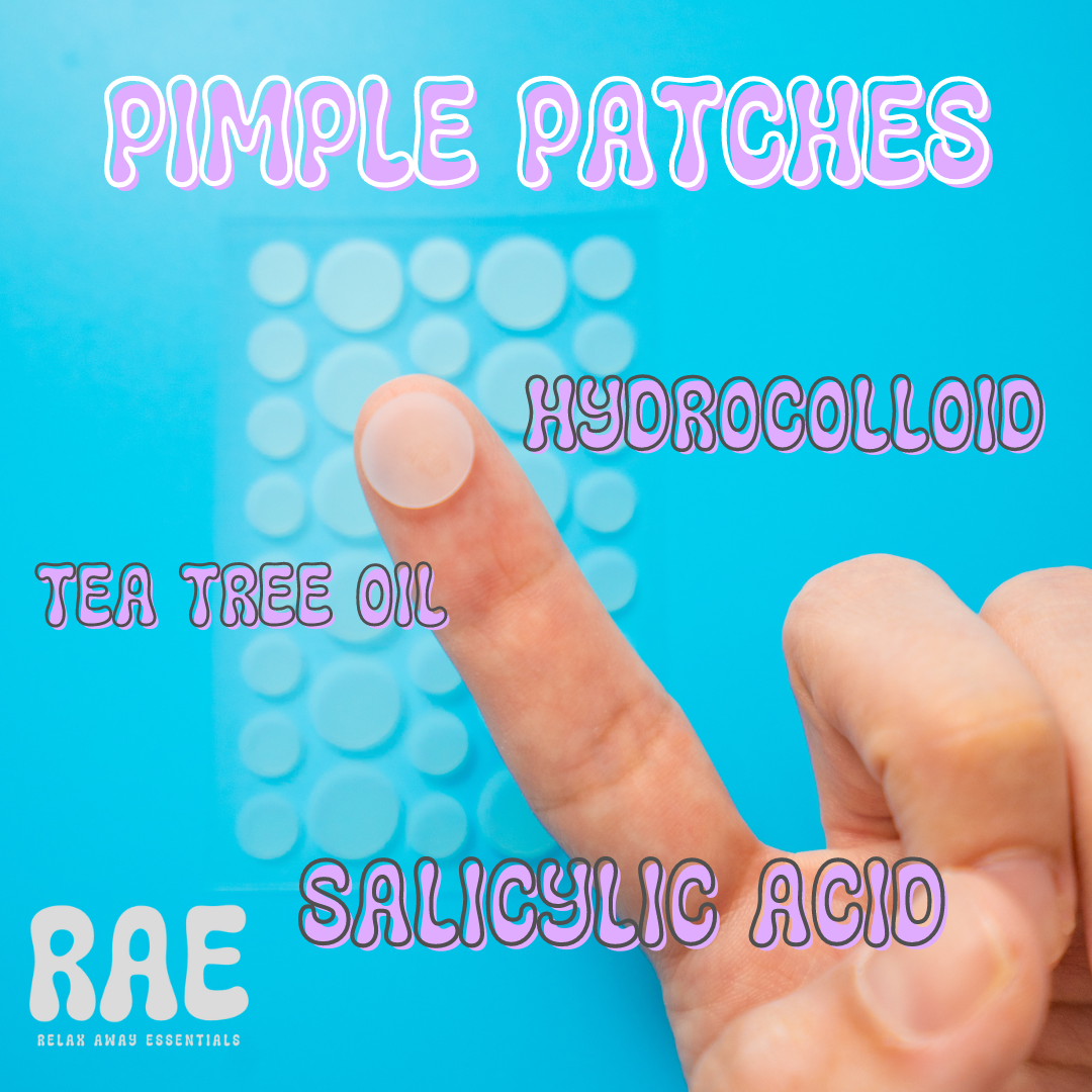 Relax Away Essentials - Pimple Patches | 36 Patches | Blemish Block | Acne Treatment