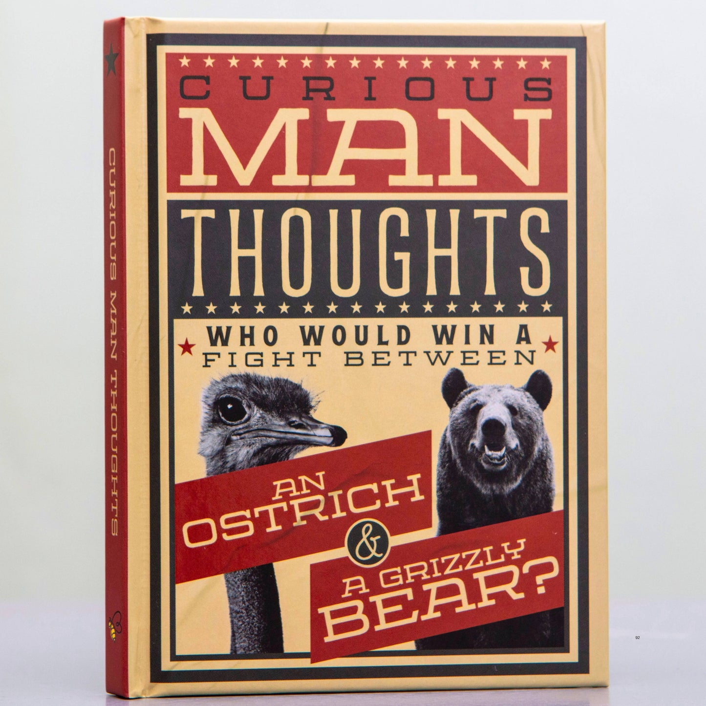 Curious Man Thoughts Gift Books - Funny Men's Gifts