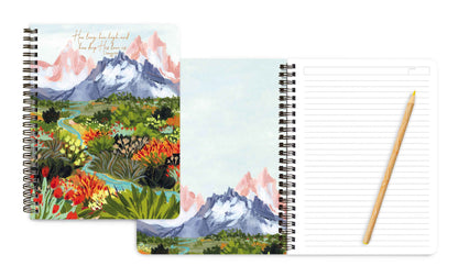Legacy - Mountains Faith Notebook w/ Foil