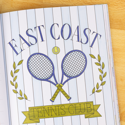Elyse Breanne Design - Coastal Americana Coloring Book