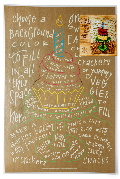 Charcuterie Cheat Sheet | Birthday Cupcake