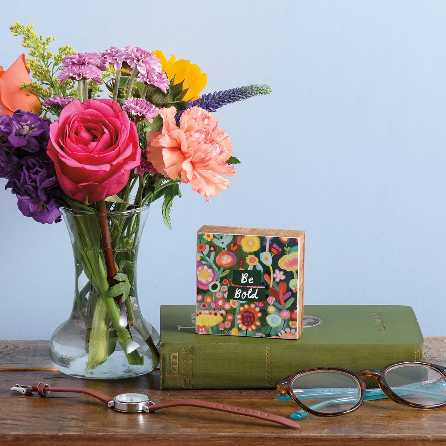 Be Bold Block Sign