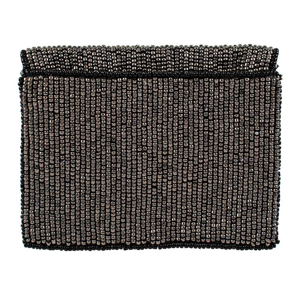 Mary Frances Accessories - Wallets - Beaded Small Expandable Wallet-Bee Awesome