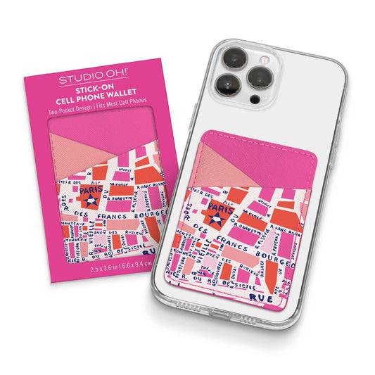 Rues de Paris Cell Phone Wallet