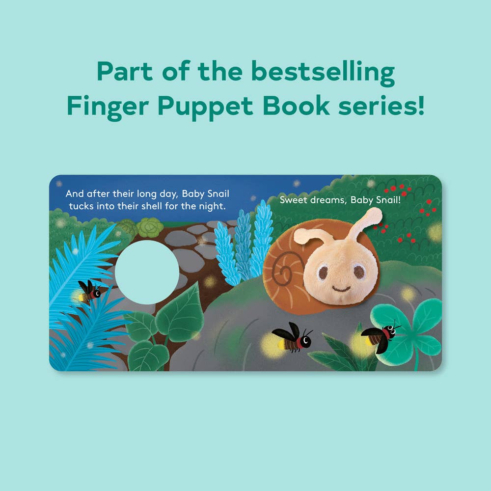 Baby Snail: Finger Puppet Book