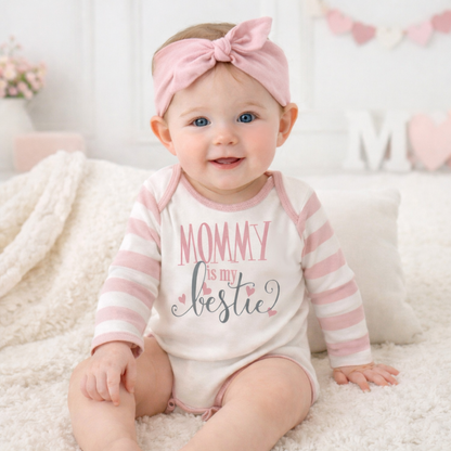 Mommy Is My Bestie Baby Bodysuit