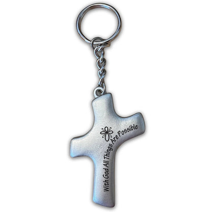Palm Cross Key Rings 