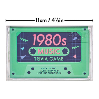 1980s Music Trivia Game CDU of 6