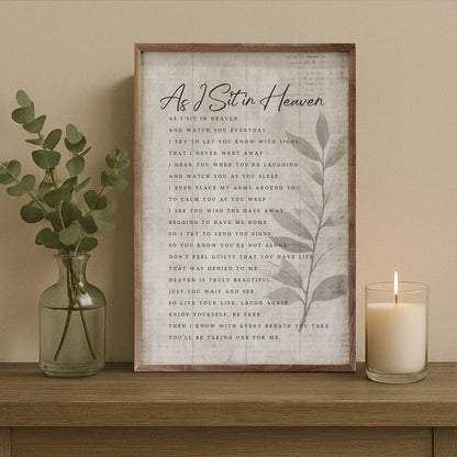Kendrick Home - As I Sit In Heaven Greenery